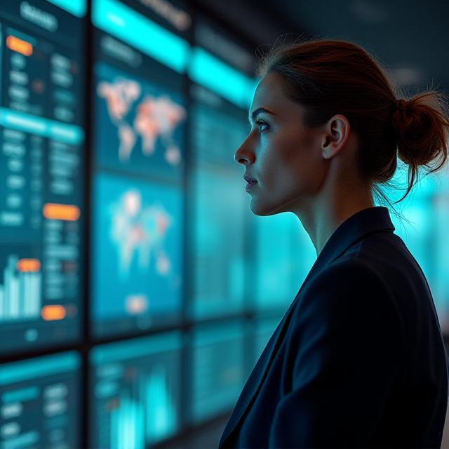 Logistics coordinator using a digital interface